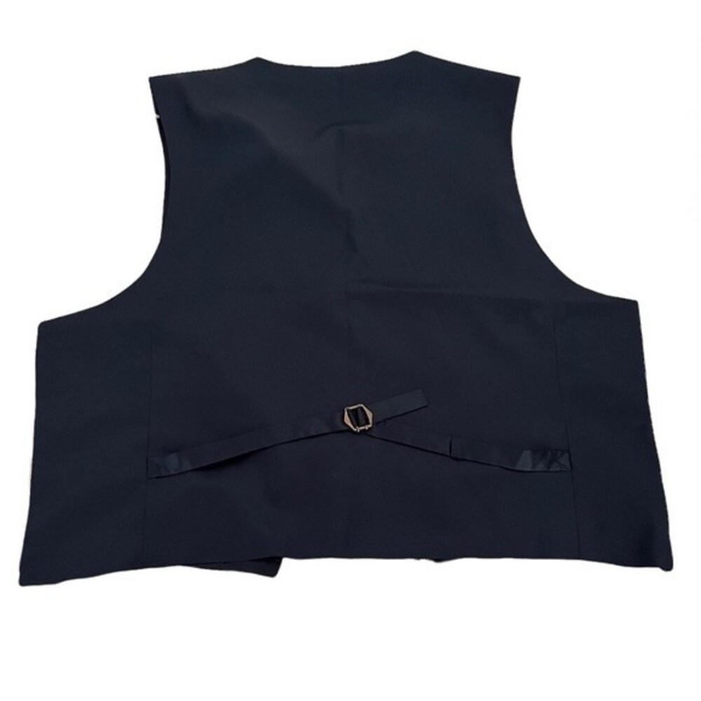 TOMMY HILFIGER Bradley Modern Fit Flex Stretch Red  Blue Vest XL NEW With Tags - Picture 4 of 9